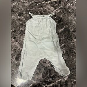Zara baby Light Gray Sleeveless Jumpsuit